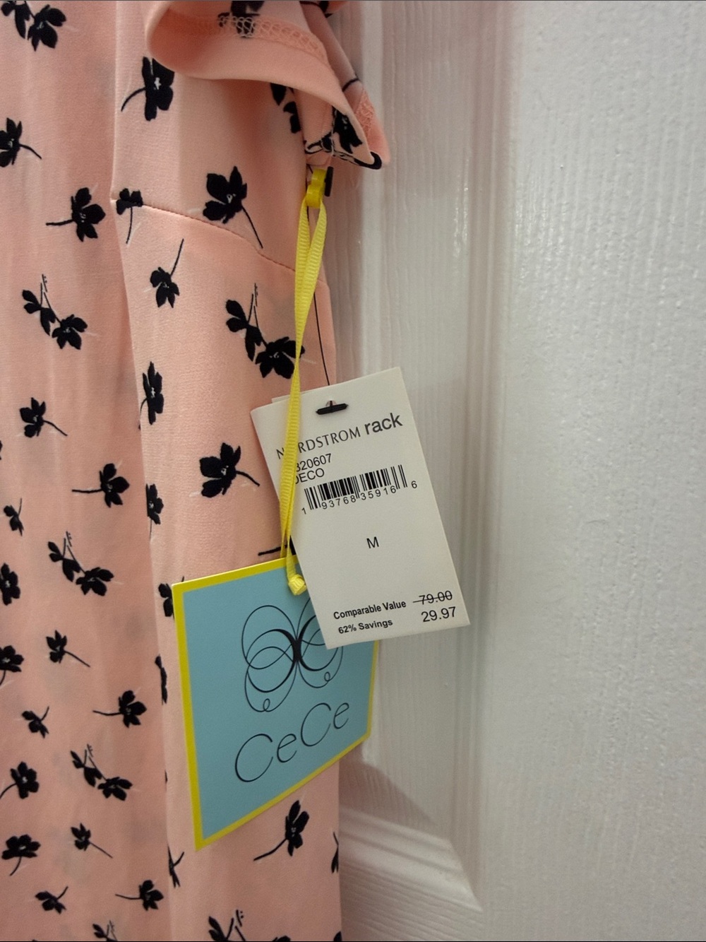 Dress top with White Peter Pan Collar - Picture 2 of 7